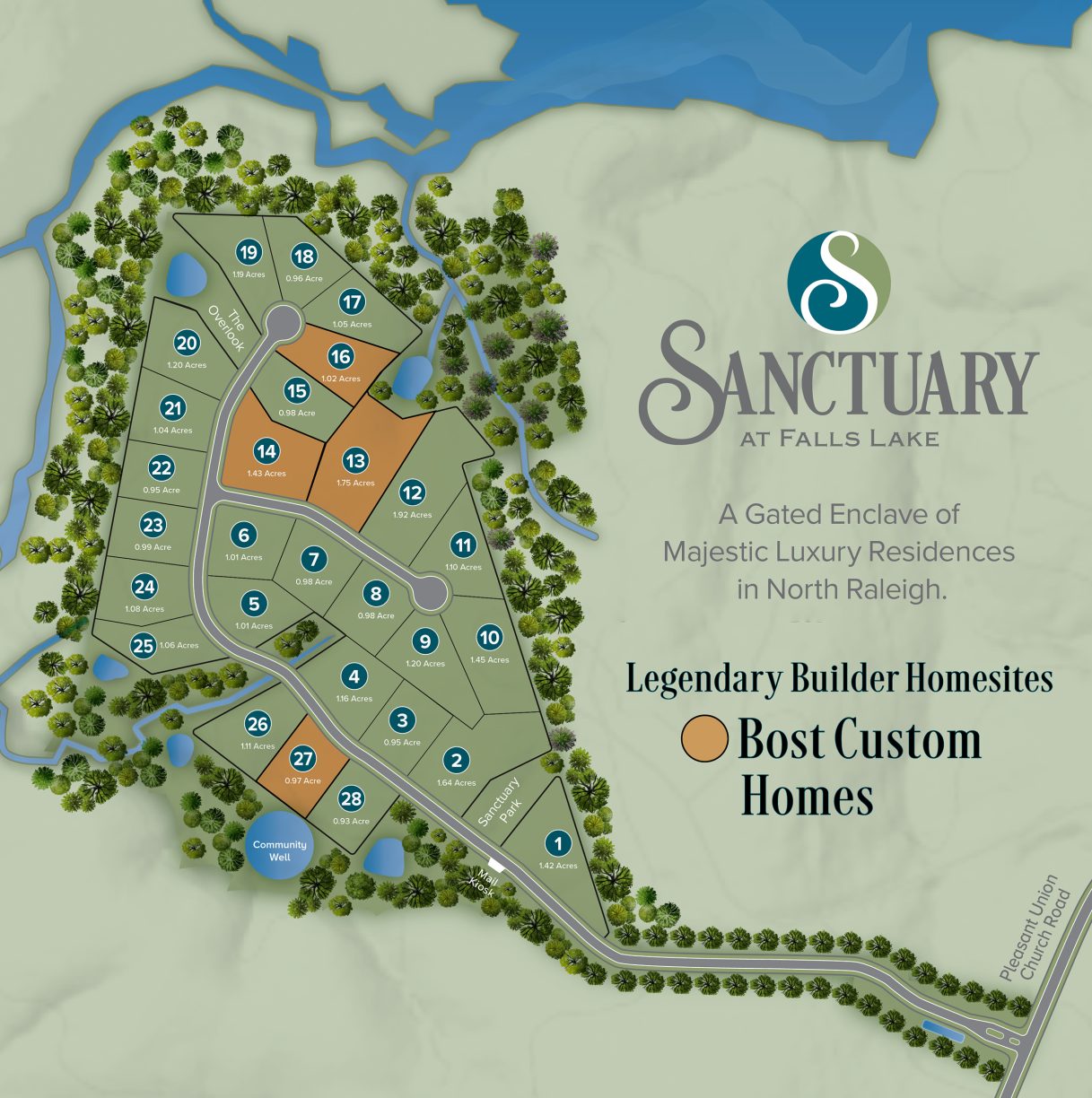 Bost Custom Homes Site Plan