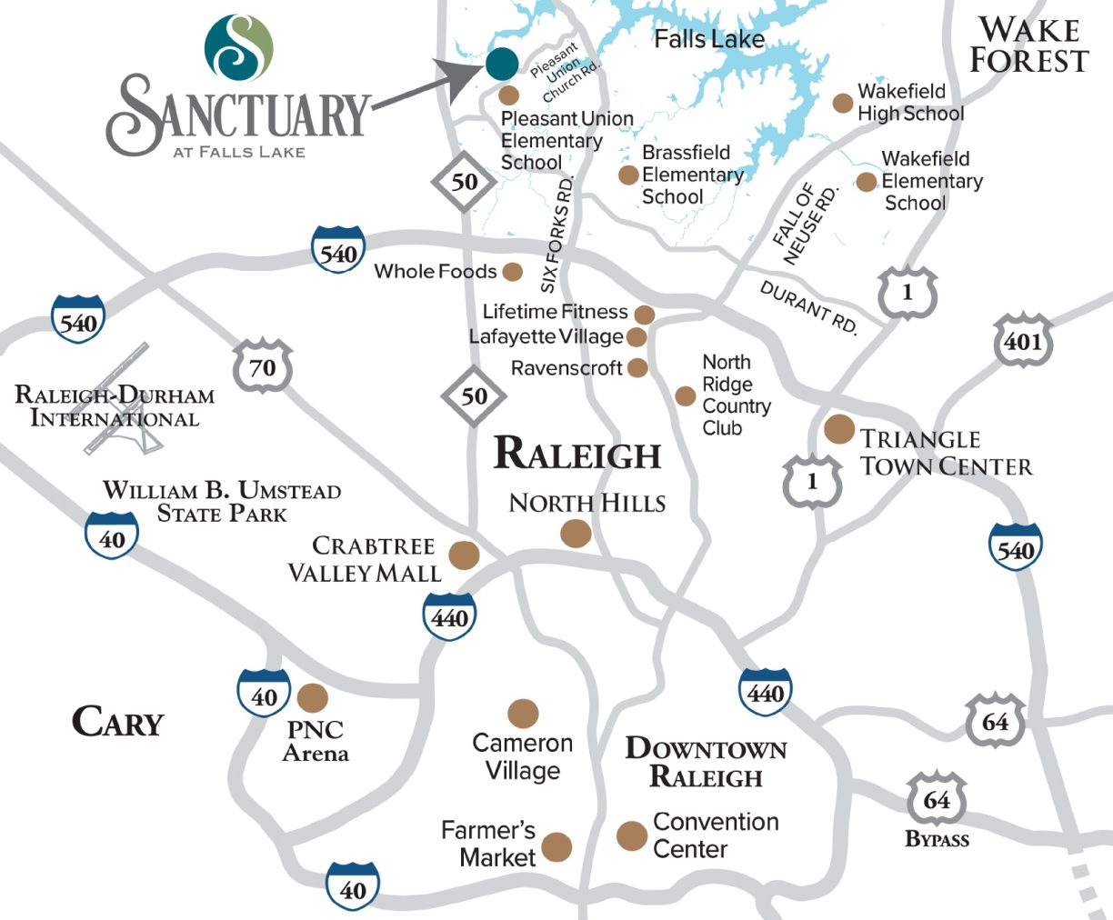 area map