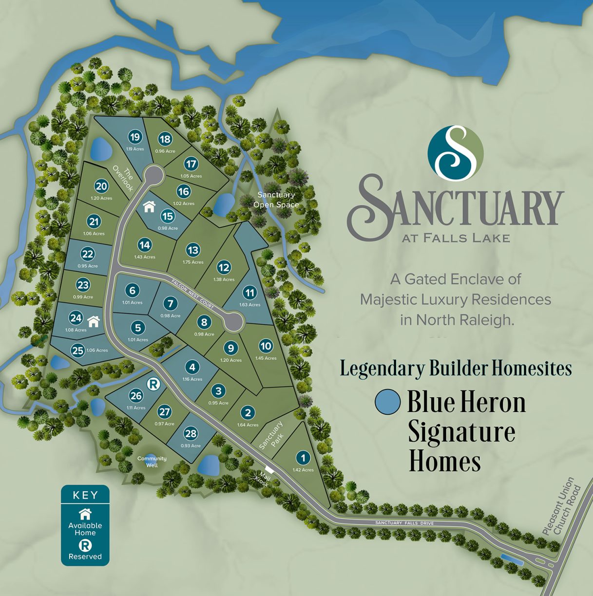 Blue Heron Site Plan 9-2025