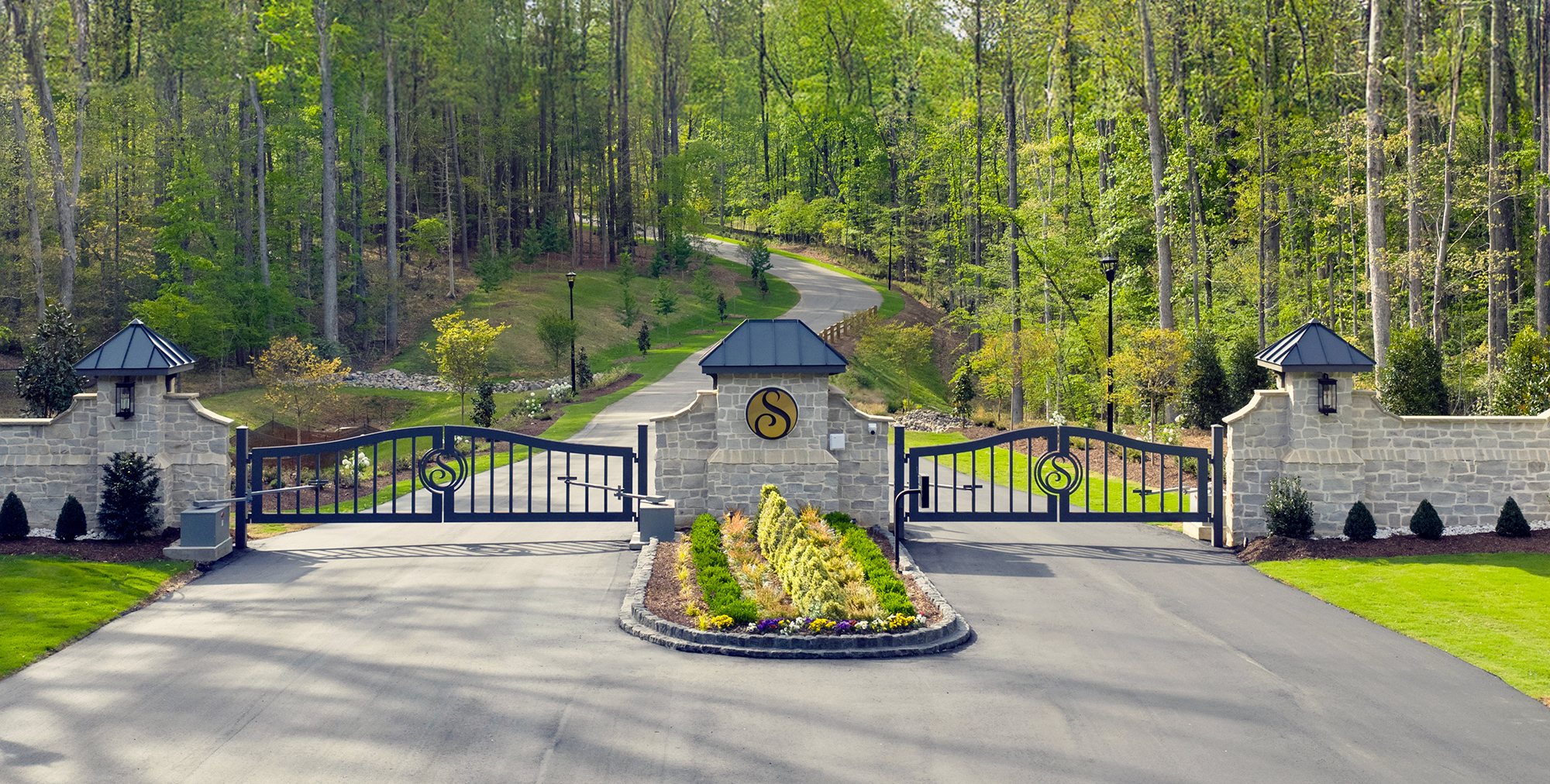 Sanctuary at Falls Lake entrance
