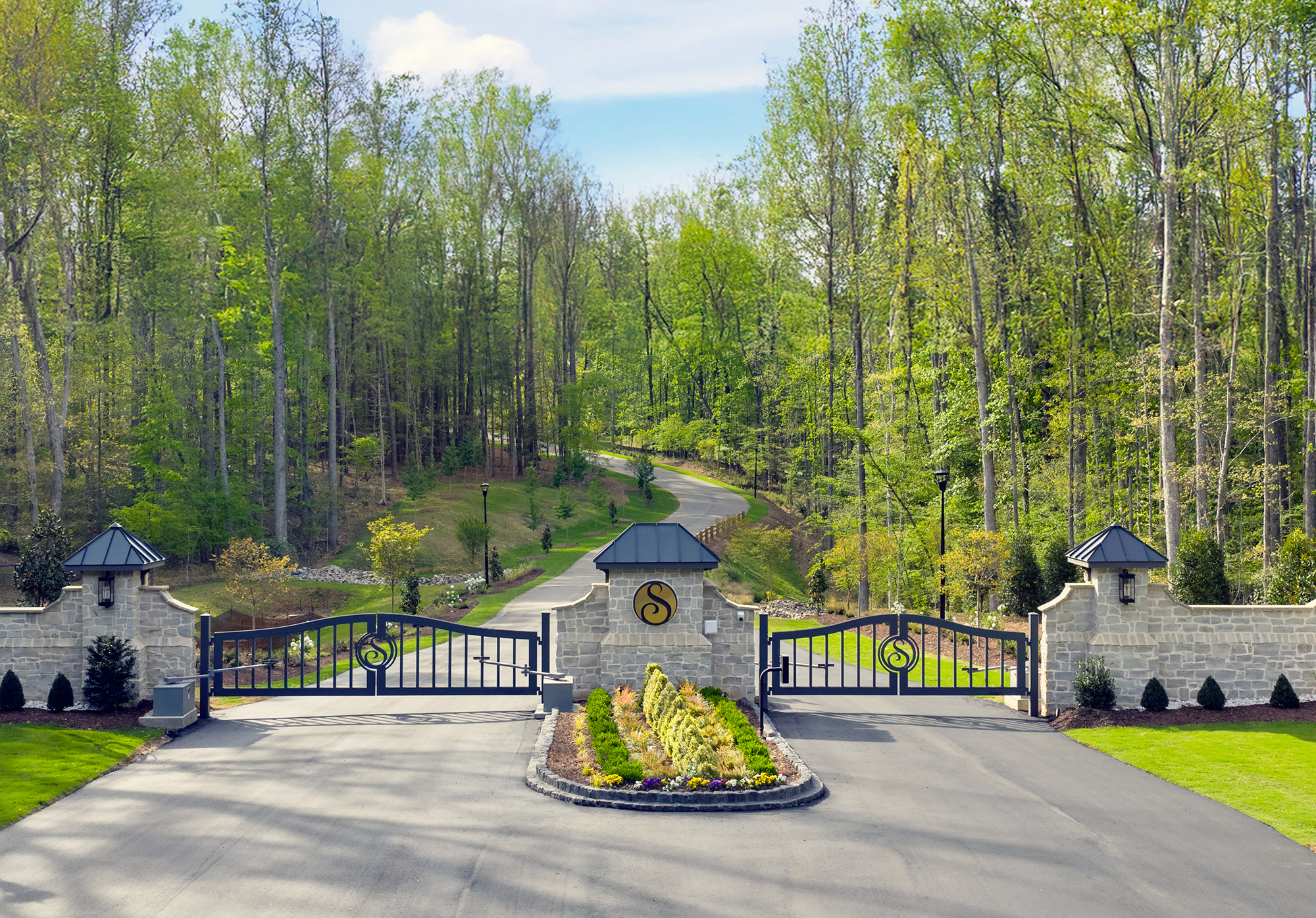 Sanctuary at Falls Lake entrance